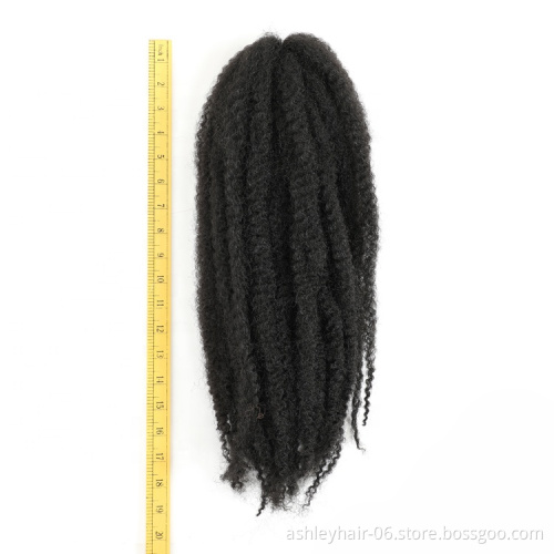 braids for african hair kanekalon synthetic hair extension marley hair 18inch